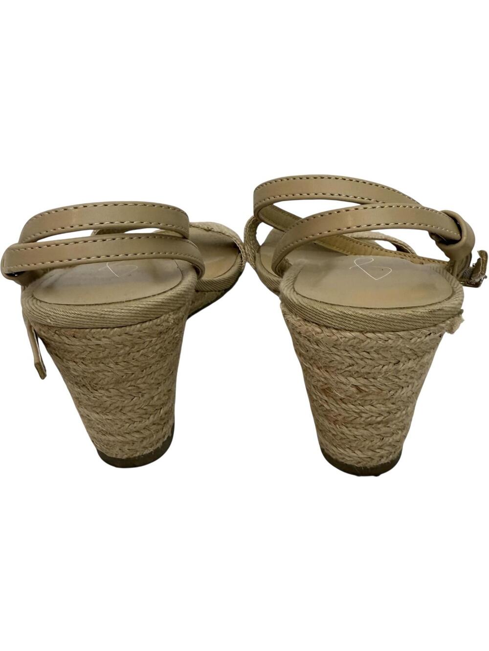 Joie Women's 8.5 Square Toe Wedge Block Heel Sandals - Picture 5 of 9